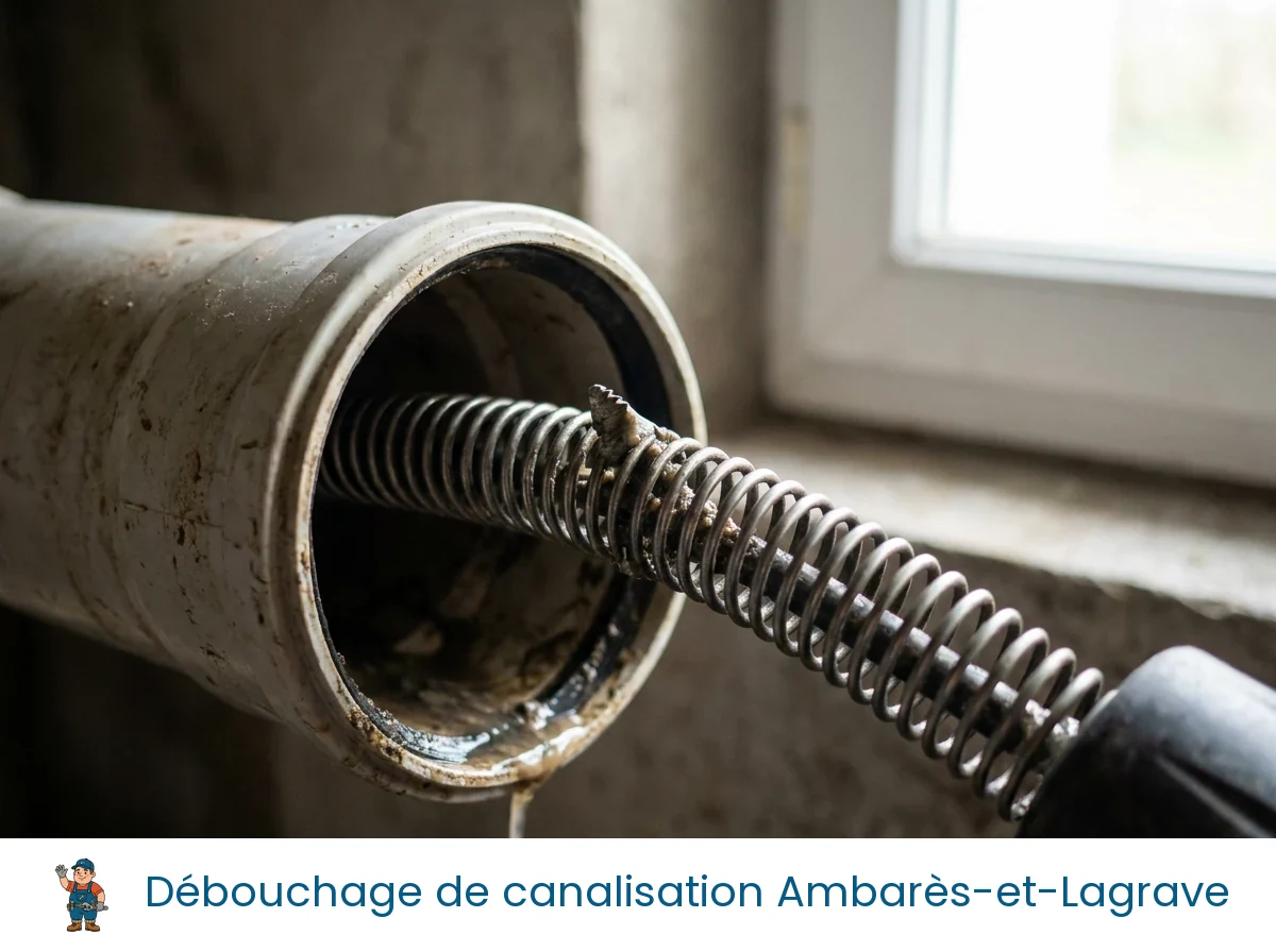 Débouchage de canalisation à Ambarès-et-Lagrave