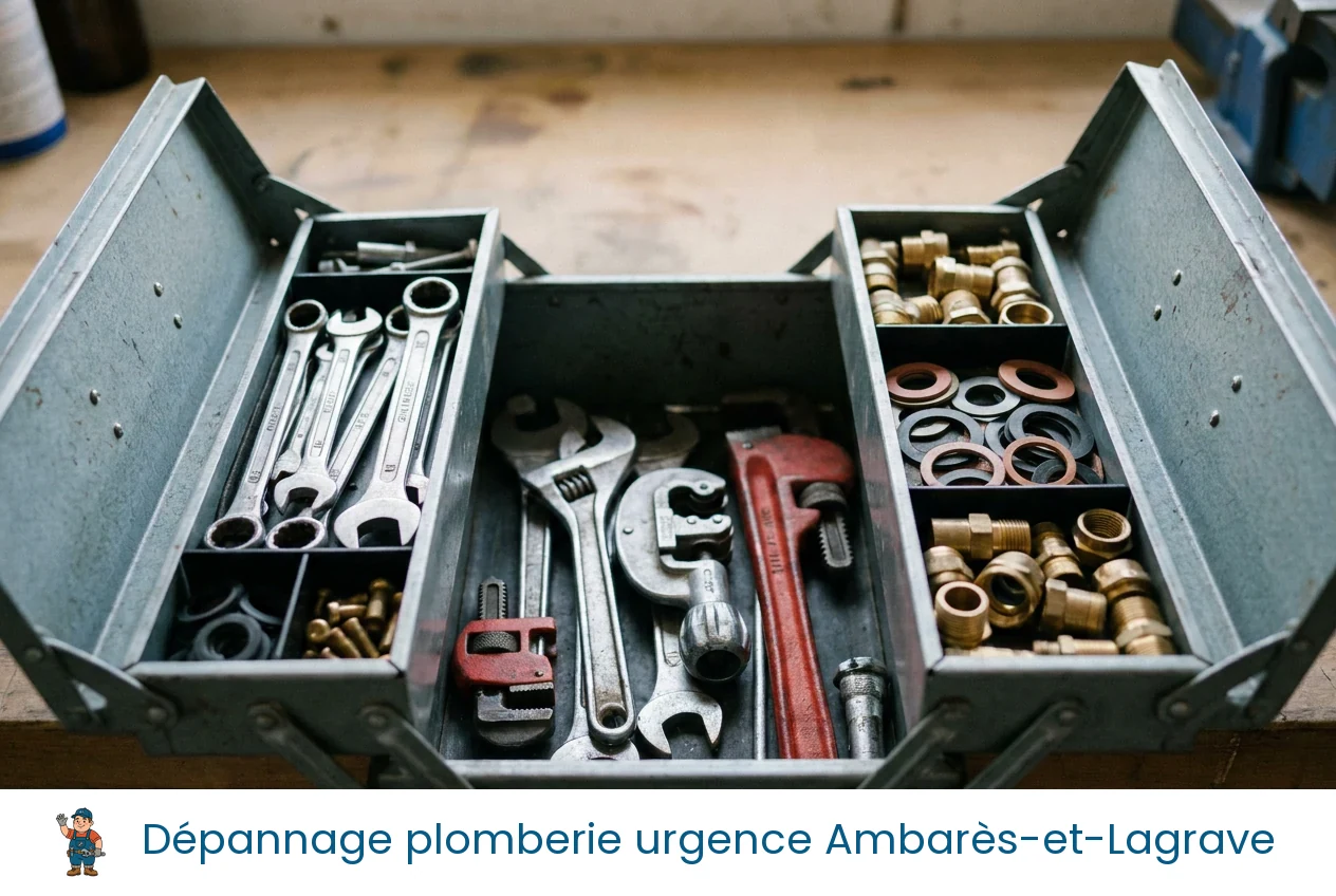 Dépannage plomberie urgence à Ambarès-et-Lagrave