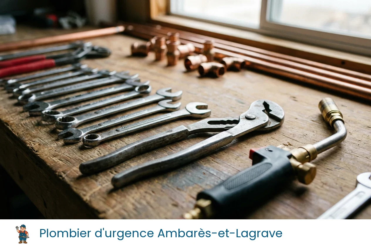 Plombier d'urgence à Ambarès-et-Lagrave