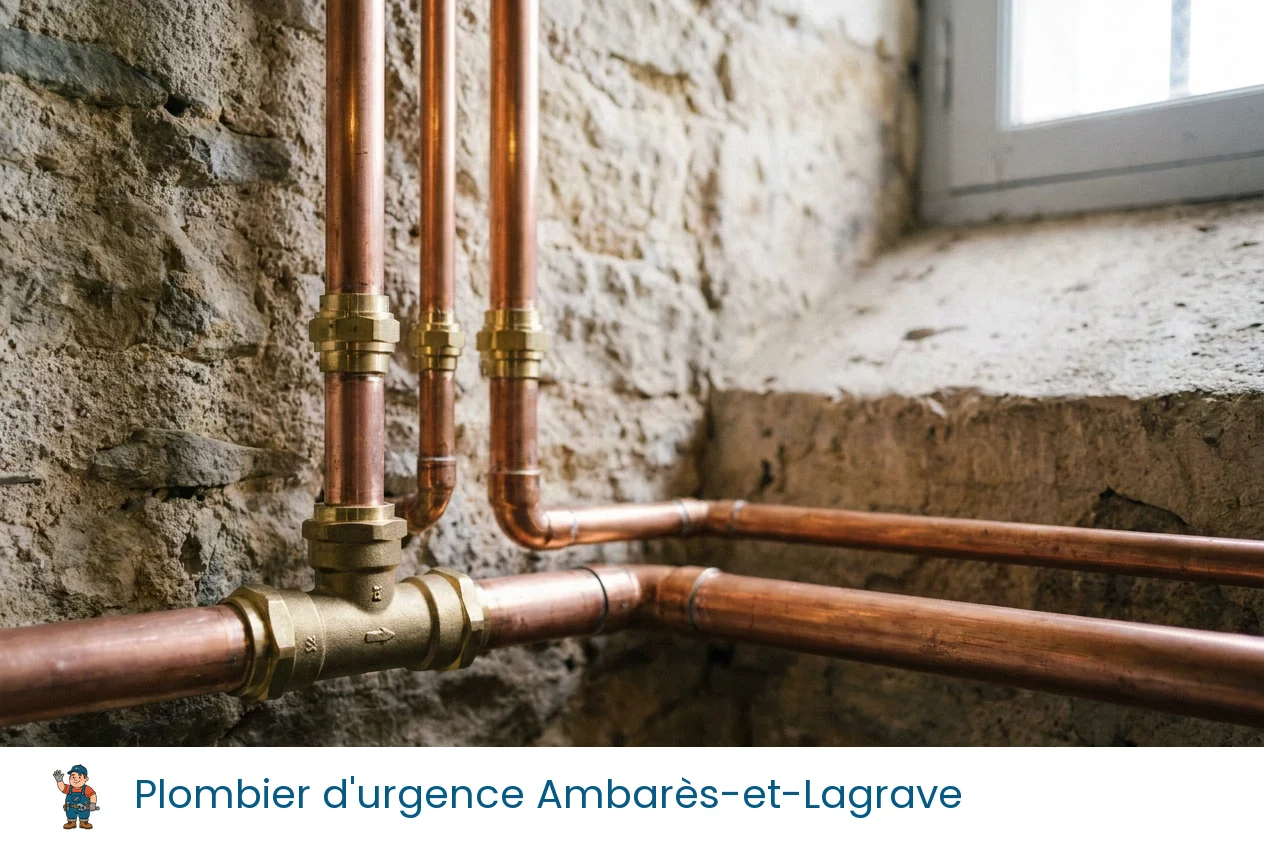 Plombier d'urgence à Ambarès-et-Lagrave