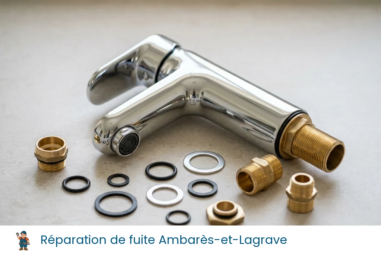 Réparation de fuite à Ambarès-et-Lagrave
